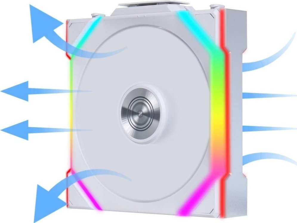 Комплект вентиляторов для корпуса с контроллером Lian Li Uni Fan SL 120 Wireless Reverse G99.12RSL1W3W.R0 – фото товара