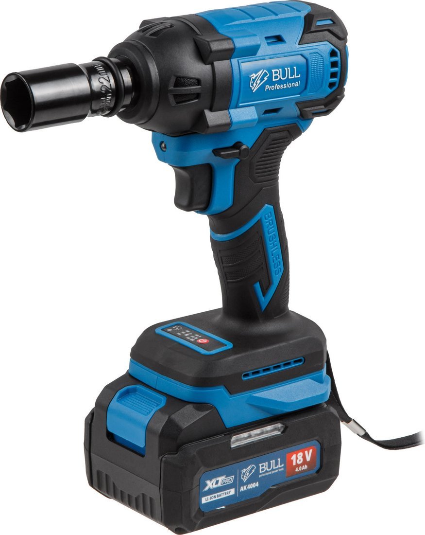 Гайковерт Bull SC 1804 (с 2-мя АКБ, кейс) – фото товара