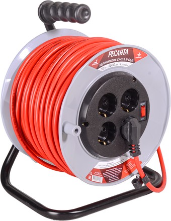 Удлинитель на катушке Ресанта СУ-3x1.5-50/2 – изображение в каталоге