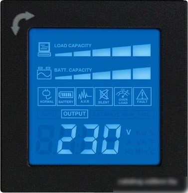 Источник бесперебойного питания CyberPower PR2200 LCD 2U (PR2200ELCDRT2U) – фото товара