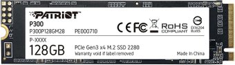SSD Patriot P300 128GB P300P128GM28 – изображение в каталоге