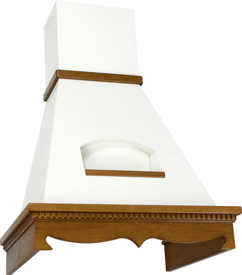 Кухонная вытяжка Elikor Бельведер 60П-650-П3Г (бежевый/бук светло-коричневый) – изображение в каталоге