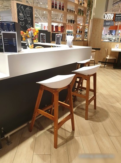 Стул Sheffilton SHT-ST19/S65 (белый/светлый орех) – фото товара