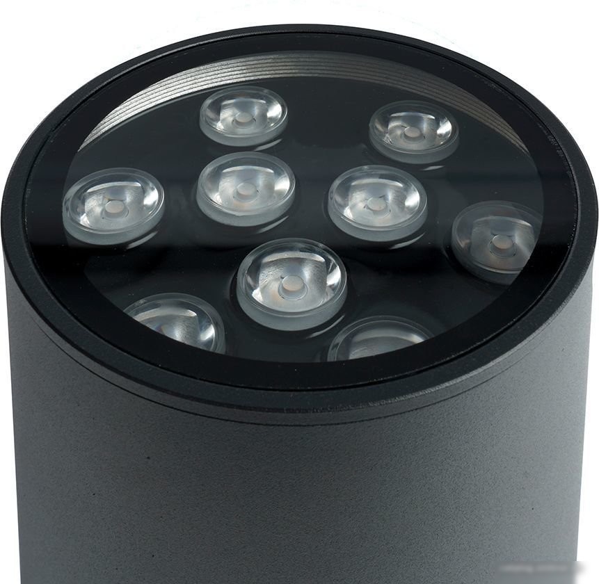 Уличный настенный светильник Feron DH0710 2*9W 1500Lm 4000K 48355 (черный) – фото товара