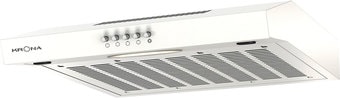 Кухонная вытяжка Krona Ermina 500 PB (белый) – изображение в каталоге