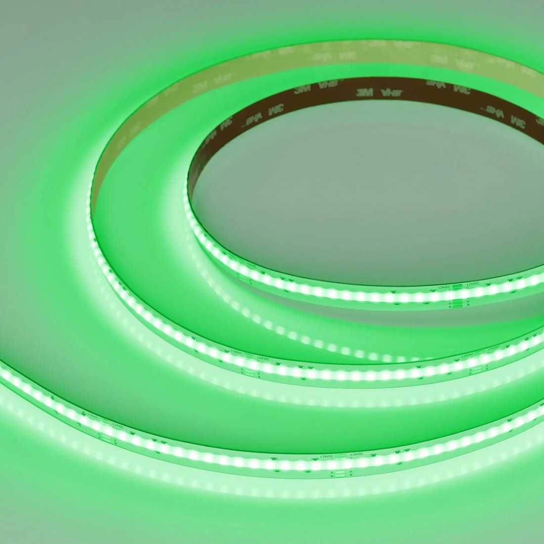 Светодиодная лента COB Arlight 15W/m 768LED/m CSPSMD дневной белый + разноцветный 5М COB-X768-12mm 24V 041786 – фото товара