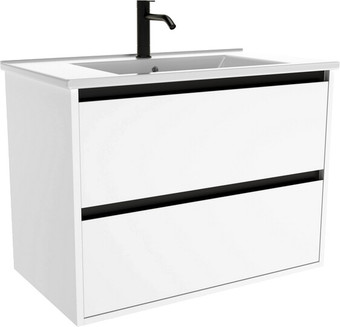 ЗОВ Тумба с умывальником Парма 100 P100LWP0MWMC1B-OL100 (белый матовый) – изображение в каталоге