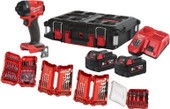 Винтоверт Milwaukee M18 FUEL Promo FID3100P-502P 4933498244 (с 2-мя АКБ, кейс, набор оснастки)