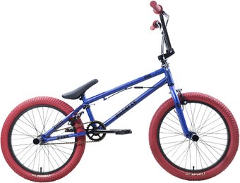Велосипед Stark Madness BMX 2 2025 (фиолетовый/матовый черный/бургунди) – изображение в каталоге