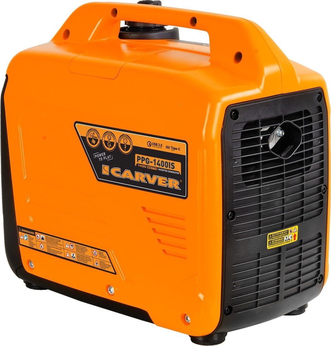 Бензиновый генератор Carver PPG-1400IS – фото товара