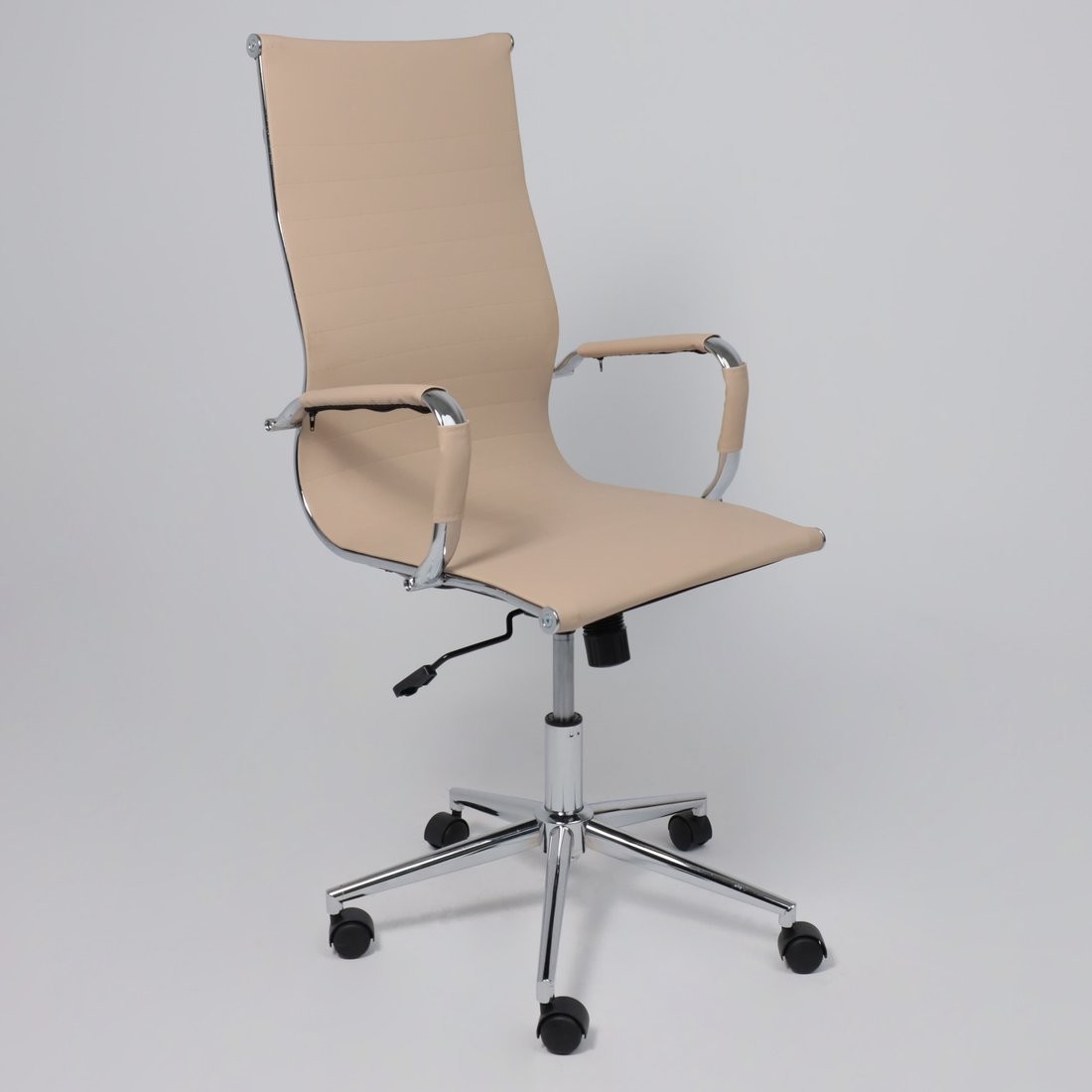 Офисное кресло AksHome Evelin (экокожа, бежевый) – фото товара