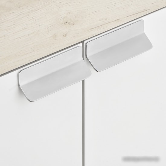 Акватон Тумба под умывальник Флай 80 1A237401FAX10 (дуб белый/дуб крафт) – фото товара