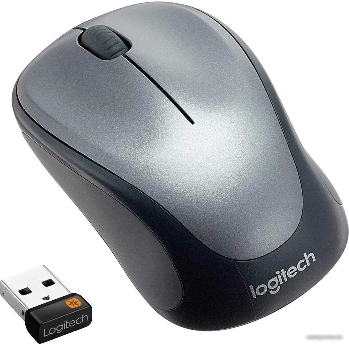 Мышь Logitech M235 Wireless Mouse (серый) [910-002201] – фото товара