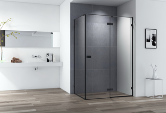 Душевой уголок Cezares BELLAGIO-A-1-100-C-NERO - изображение в каталоге