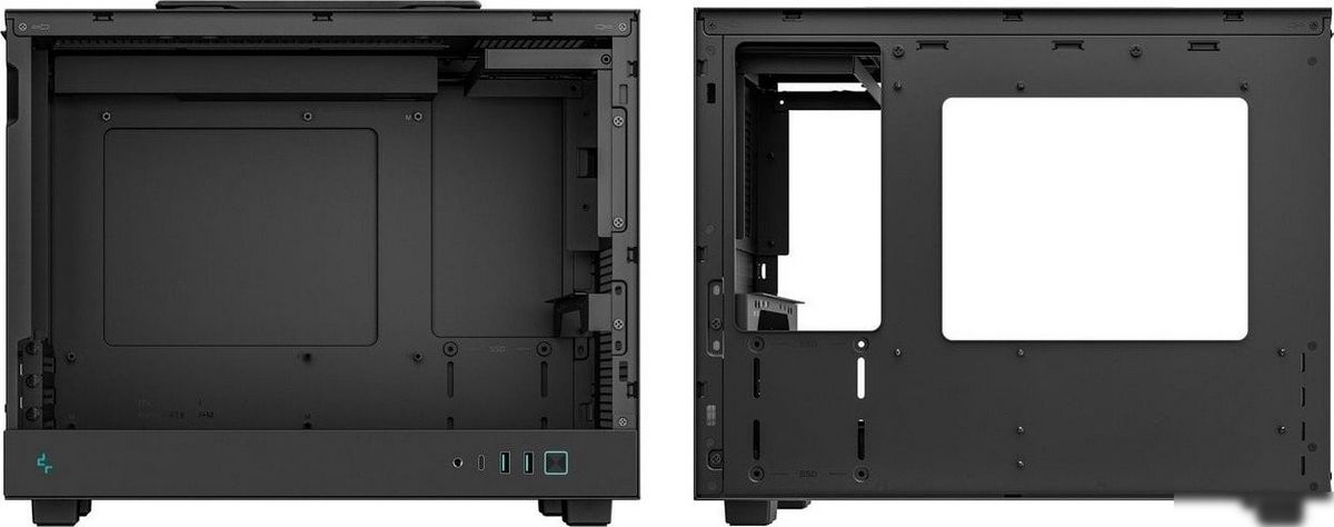 Корпус DeepCool CH160 Plus R-CH160-BKNGM0-G – фото товара
