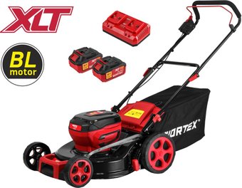 Газонокосилка Wortex CLM 4536 XLT Set 2334120 (с 2-мя АКБ) – изображение в каталоге