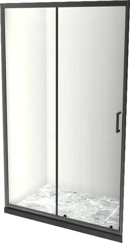 Душевая дверь BelBagno UNO-195-BF-1-140-C-NERO - изображение в каталоге