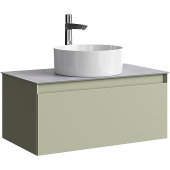 Aqwella Тумба под умывальник Geometria GE01081SH+STG814X476GS – изображение в каталоге