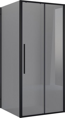 Душевой уголок Niagara 90x100x195 NG-85-9TB-TB100-34 (черный матовый/тонированное стекло) - изображение в каталоге