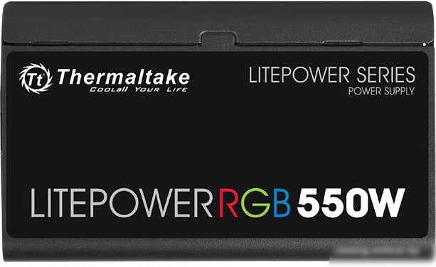 Блок питания Thermaltake Litepower RGB 550W LTP-550AL2NK – фото товара