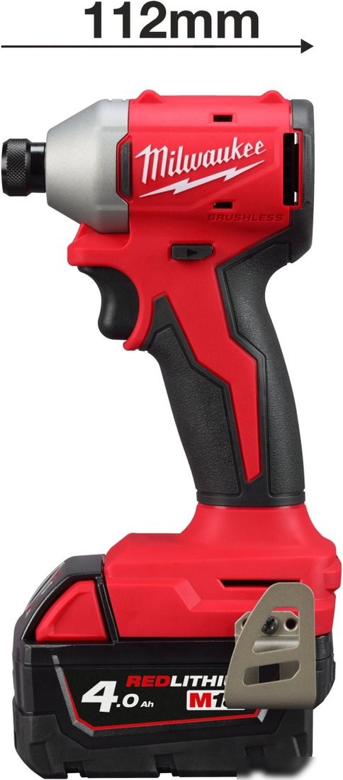 Винтоверт Milwaukee M18 BLIDRCMC-402C 4933499457 (с 2-мя АКБ, кейс) – фото товара