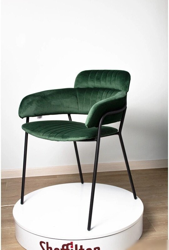 Стул Sheffilton SHT-S143 (лиственно-зеленый/черный муар) – фото товара