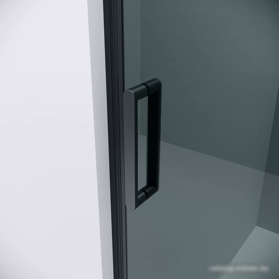 Душевой уголок Grossman Classic 110x80x195 120.K33.04.1180.21.10 (черный матовый/тонированное стекло) - фото товара