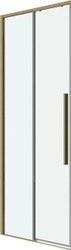 Душевая дверь Grossman Galaxy 120x195 1/2.K33.01.12.32.00 (золото сатин/прозрачное стекло) - изображение в каталоге