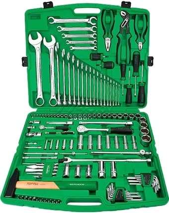 Универсальный набор инструментов Toptul GCAI130T0 (130 предметов) – изображение в каталоге