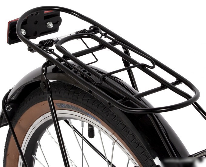 Велосипед Novatrack Town alloy 8 D 2024 (черный) – фото товара