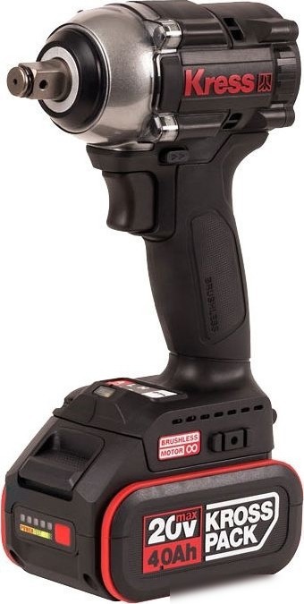 Гайковерт Kress KU272.2 (с 2-мя АКБ, кейс) – фото товара