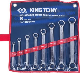 Набор ключей King Tony 1C08MR (8 предметов) – изображение в каталоге