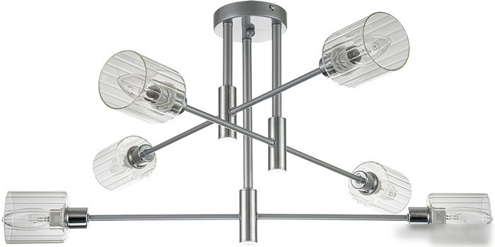 Люстра средней высоты Escada 1140/6P (Silver/Chrome) – фото товара