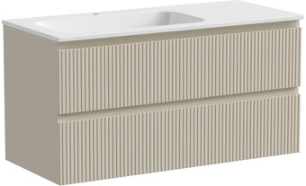 Sancos Тумба под умывальник Snob T SNT100LCE (бежевый, левый) – изображение в каталоге