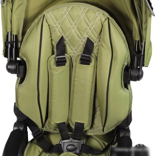 Детский велосипед Moby Kids Leader 360° 12x10 AIR (оливковый) – фото товара