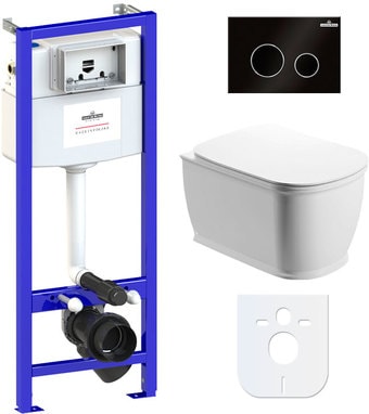 Унитаз Lavinia Boho Relfix Bell Pro Rimless 6 в 1 77040044 - изображение в каталоге