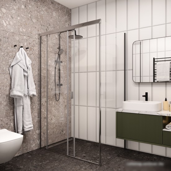 Душевой уголок Cerutti Spa Marbella 120 L 80x120 - фото товара