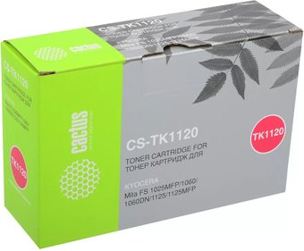 Картридж CACTUS CS-TK1120BK (аналог Kyocera TK-1120) – изображение в каталоге