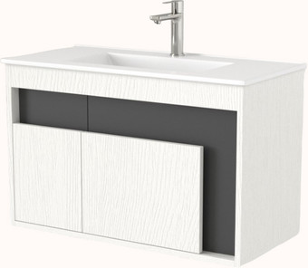 Дабер Тумба под умывальник 016 WeltWasser Deilbach 7517-70 Т16.7W.0.20 (белый древесный/серый) – изображение в каталоге