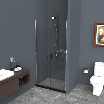 Душевая дверь BelBagno UNO-B-2-80-C-Cr - изображение в каталоге