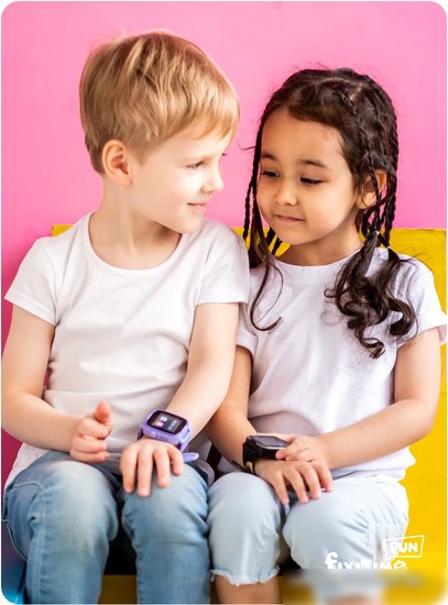 Умные часы Elari FixiTime Fun (сиреневый) – фото товара