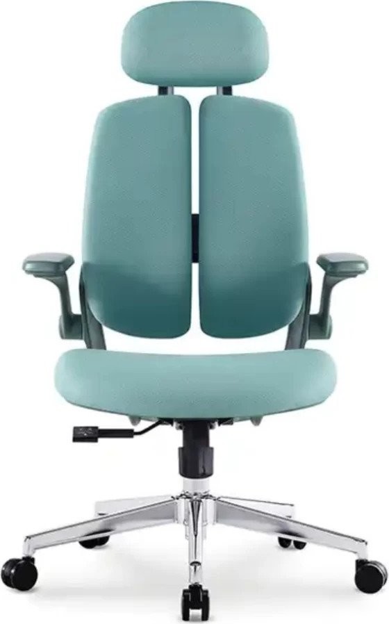 Офисное кресло SitUp Kwin Green Chrome (ткань Green/Green) – фото товара