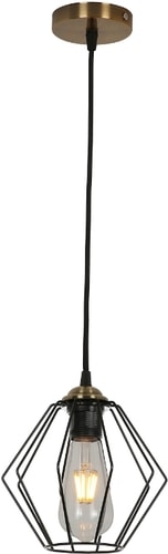 Подвесная люстра Imex MD.3099-1-P BK+AB – изображение в каталоге