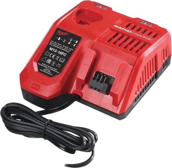 Аккумулятор с зарядным устройством Milwaukee M18 HNRG-552 (18В/5.5 Ah + 12-18В) – фото товара