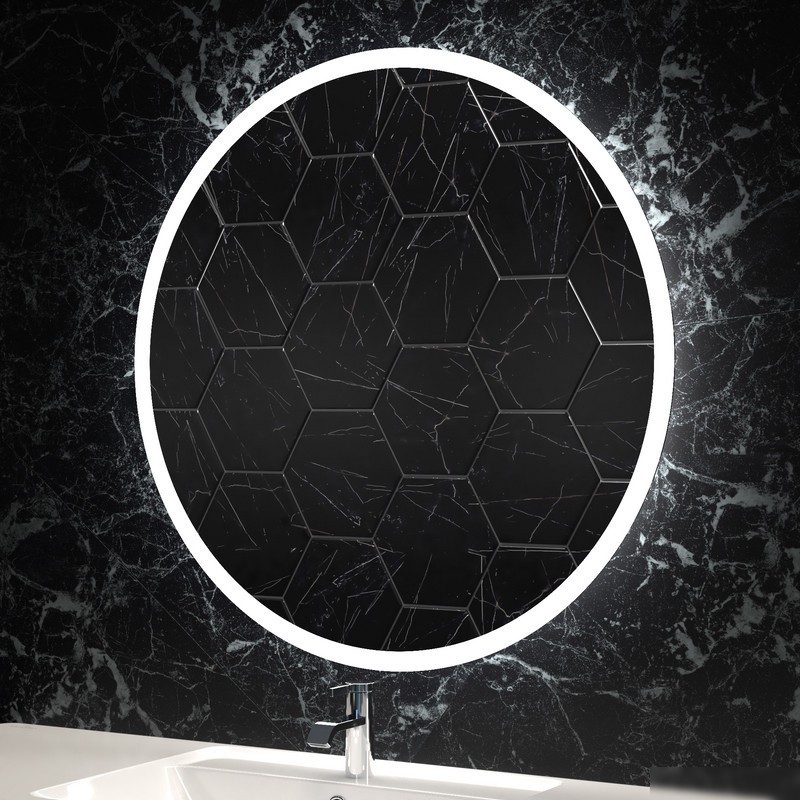 Пекам Зеркало Ring 80x80 ring-80x80sp (с подсветкой, подогревом и сенсором на прикосновение) – фото товара