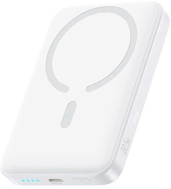 Внешний аккумулятор Baseus EnerFill FM11 Ultra-Mini Magnetic Power Bank 10000mAh (белый) – изображение в каталоге