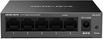 Неуправляемый коммутатор Mercusys MS105GS – изображение в каталоге