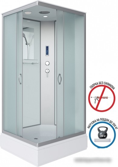 Душевая кабина Niagara NG-33984-14QP 90x80 (матовое стекло) - фото товара
