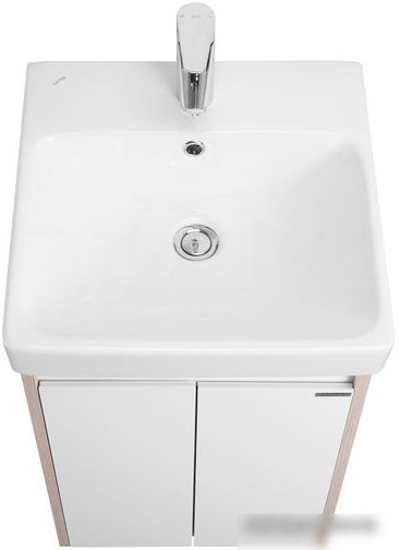 Акватон Тумба под умывальник Сканди Doors 45 1A278701SDB20 (белый/дуб верона) – фото товара