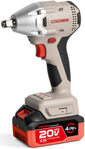 Гайковерт Crown CT22046XS-4 BMC (с 2-мя АКБ, кейс) – изображение в каталоге